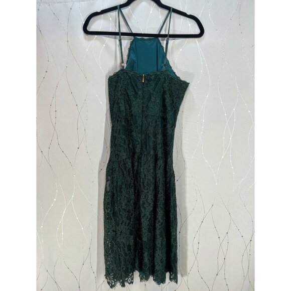 Trina Turk Green Broadway Lace Midi Dress $378 - Picture 8 of 11